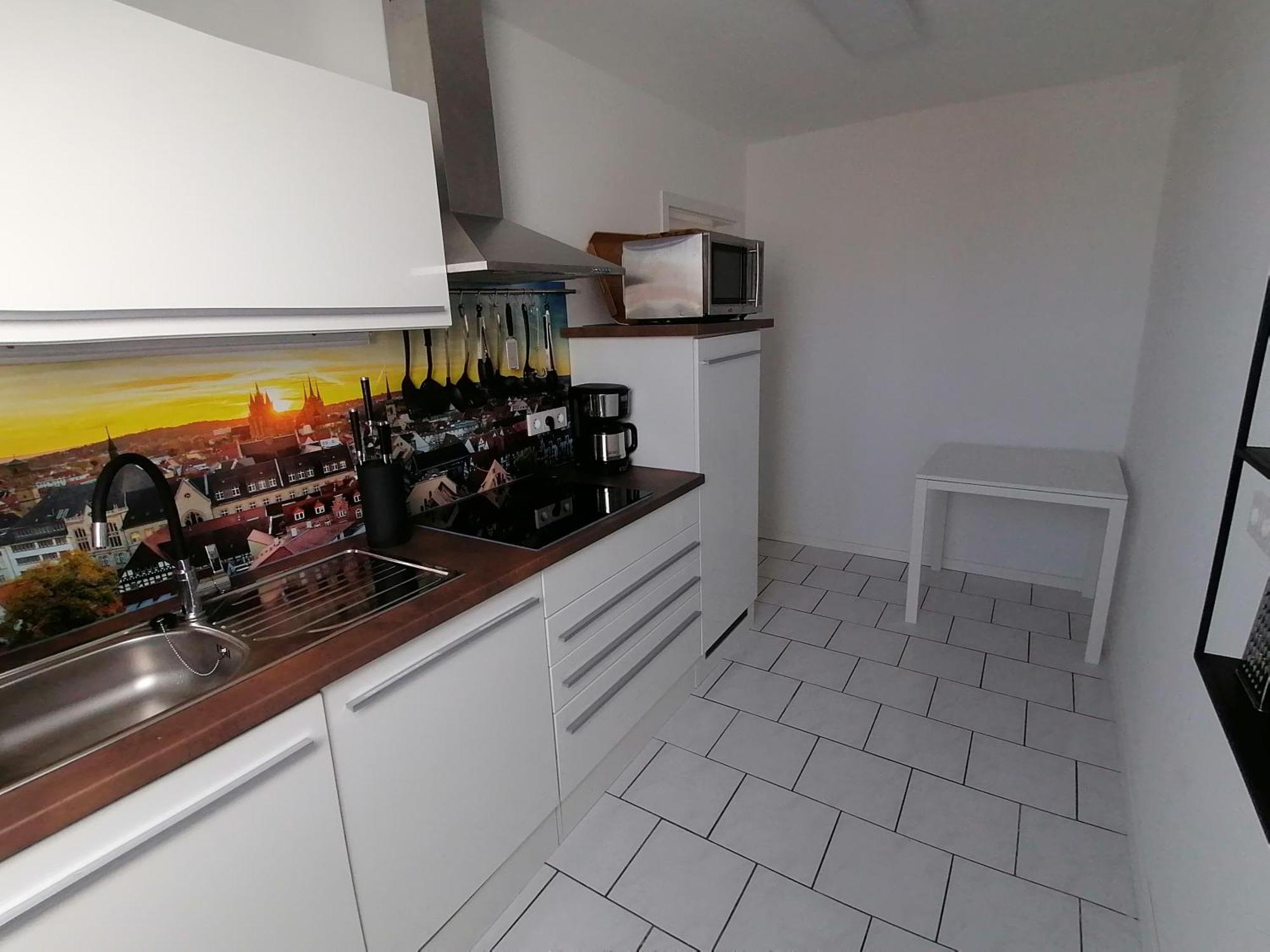 Auszeit2 Erfurt - Stilvolle Dachwohnung Mit Parkplatz - Zentrumsnah Buitenkant foto